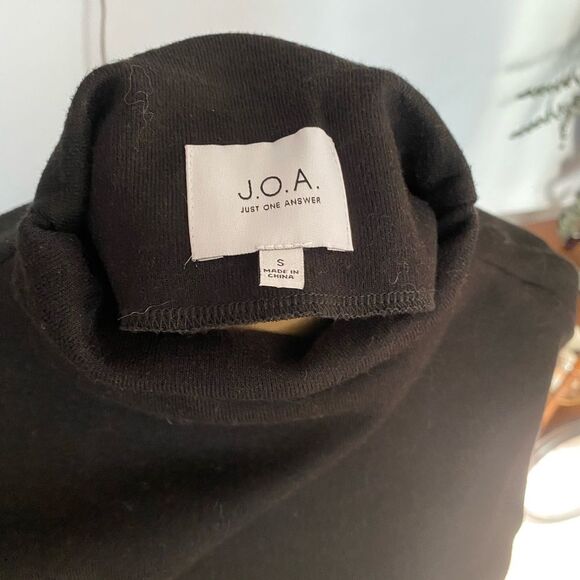 J.O.A. Sweater Knit Dress – Black, Size Small - Picture 5 of 7